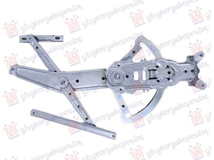 Ngritës/rregullator për dritaren e përparme 2 dyer elektrik (pa motor)