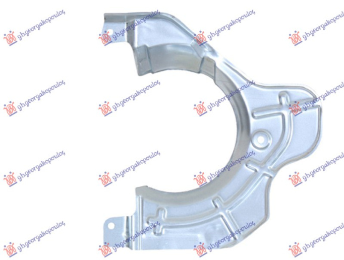 Mbrojtja e frenave nga pluhuri në anën e pasme