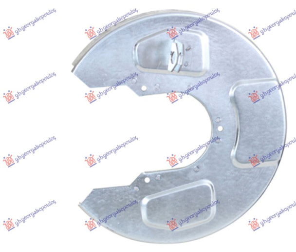 Mbrojtja e frenave nga pluhuri në anën e pasme