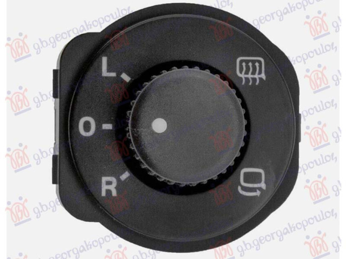 Ndërprerës për pasqyrë me palosje (6 pinë)