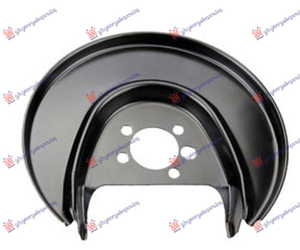 Mbrojtja e frenave nga pluhuri në anën e pasme