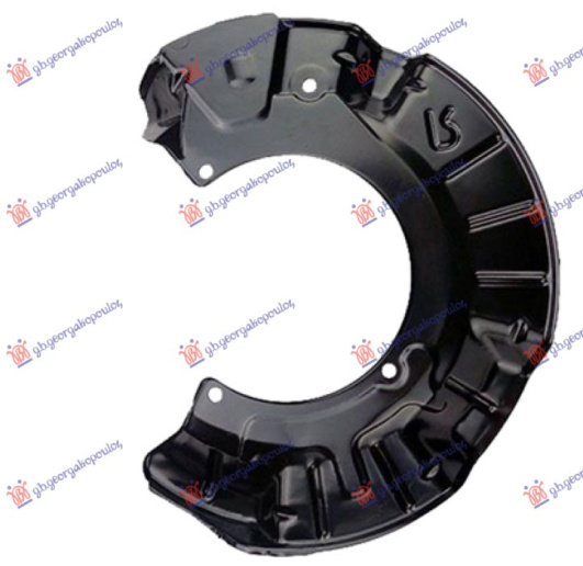 Mbrojtës prej frenave nga pluhuri në anën e përparme