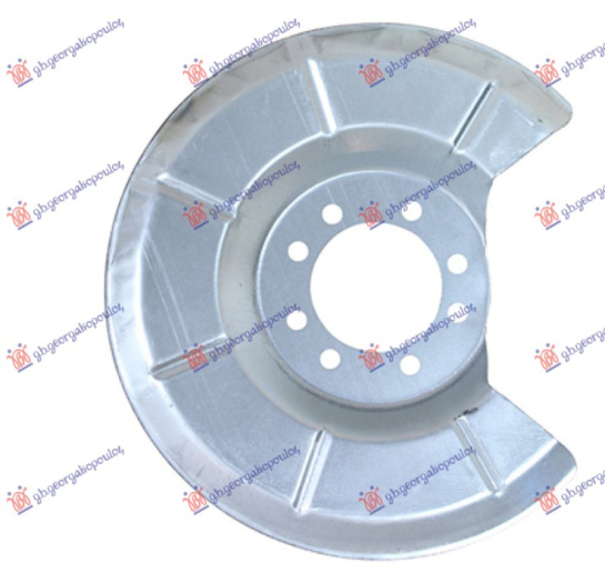 Mbrojtja e frenave nga pluhuri në anën e pasme