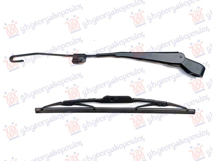 Larës dritaresh i pasëm me krah dhe teh 330mm