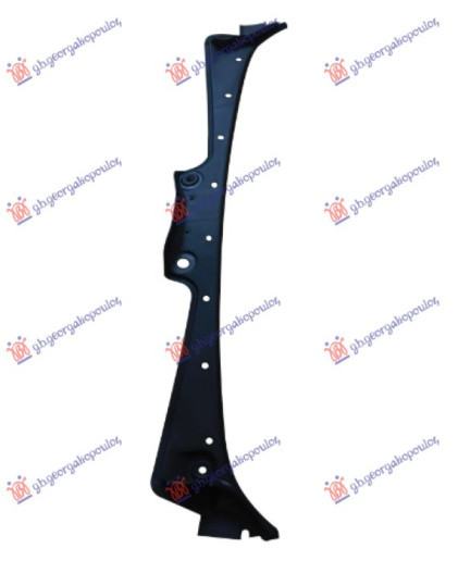 Maskë nën larësit e përparmë për dritare plastik