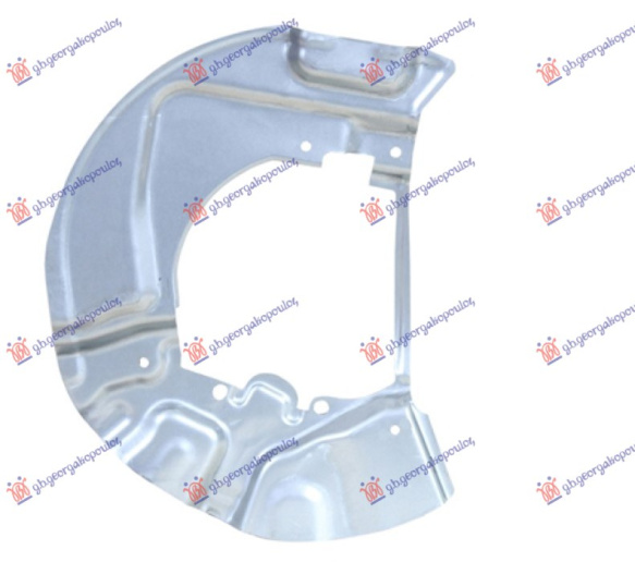 Mbrojtës prej frenave nga pluhuri në anën e përparme