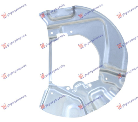 Mbrojtës prej frenave nga pluhuri në anën e përparme