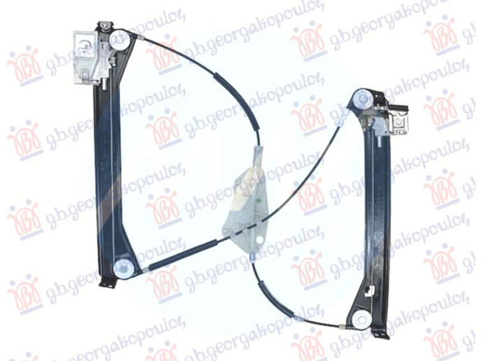 Ngritës/rregullator për dritaren e përparme elektrik (pa motor)