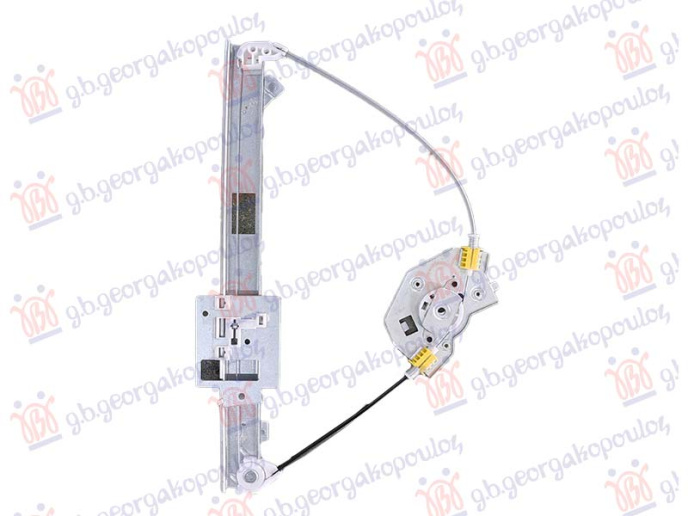 Ngritës/rregullator për dritaren e pasme elektrik (pa motor)