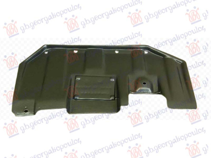 Mbrojtje/kapak nën motor (i pasëm)