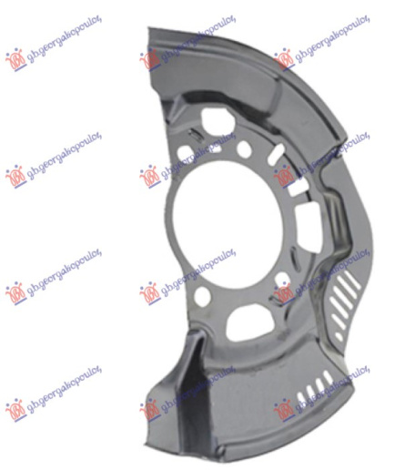 Mbrojtës prej frenave nga pluhuri në anën e përparme