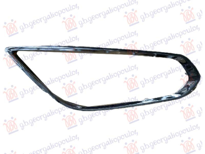 Shirit i parakolpit të përparmë i poshtëm krom