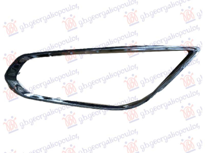 Shirit i parakolpit të përparmë i poshtëm krom