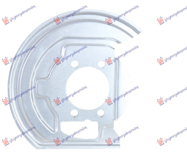 Mbrojtës prej frenave nga pluhuri në anën e përparme