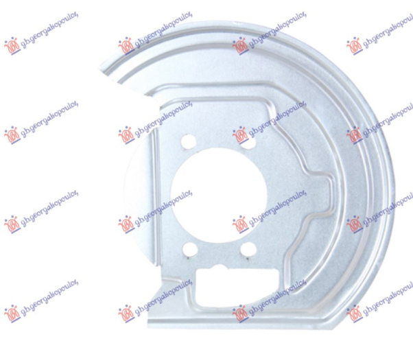 Mbrojtës prej frenave nga pluhuri në anën e përparme