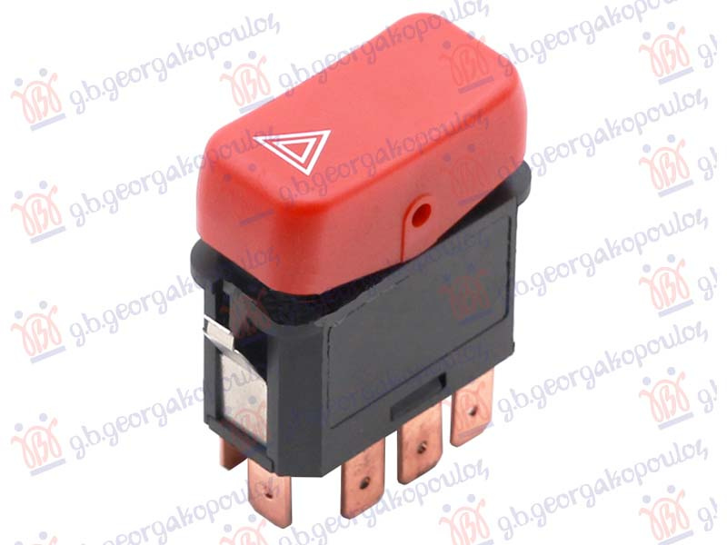 Ndërprerësi për katër dritat pulsuese (8 pinësh)