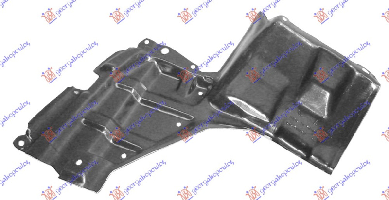 Mbrojtje/kapak nën motor anësorë benzinë