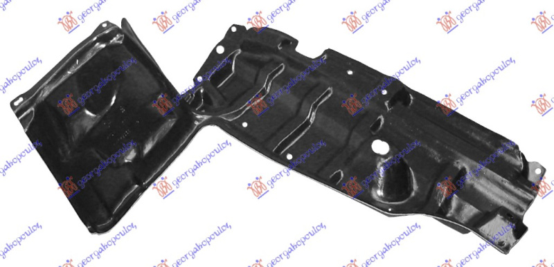 Mbrojtje/kapak nën motor anësorë benzinë
