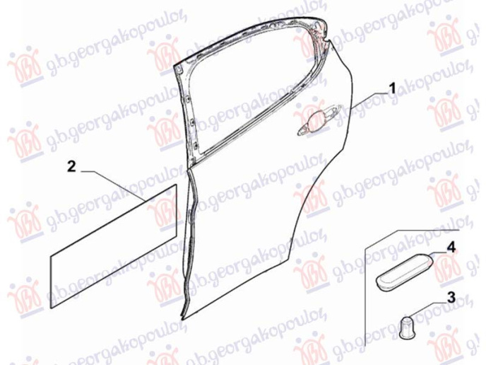 Derë e pasme (Origjinal)