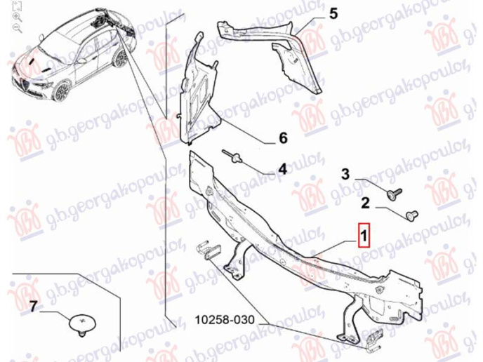 Paneli i pasëm/llamarinë e përparme (Origjinale)