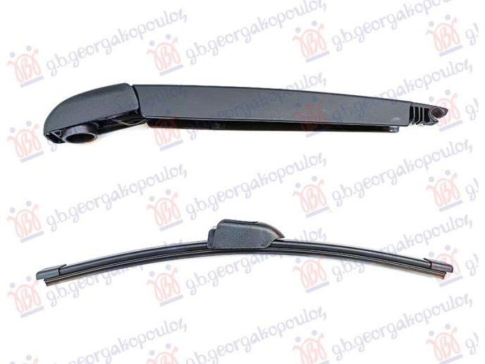 Larës dritaresh i pasëm me krah dhe teh 330mm