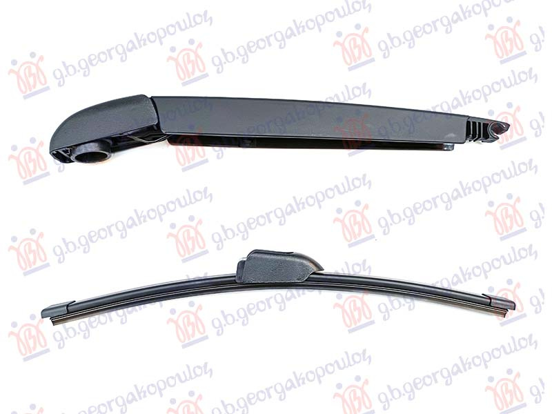 Larës dritaresh i pasëm me krah dhe teh 330mm