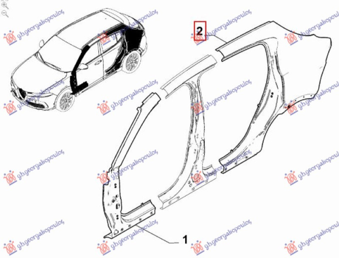 Krahu i pasëm (Origjinal)