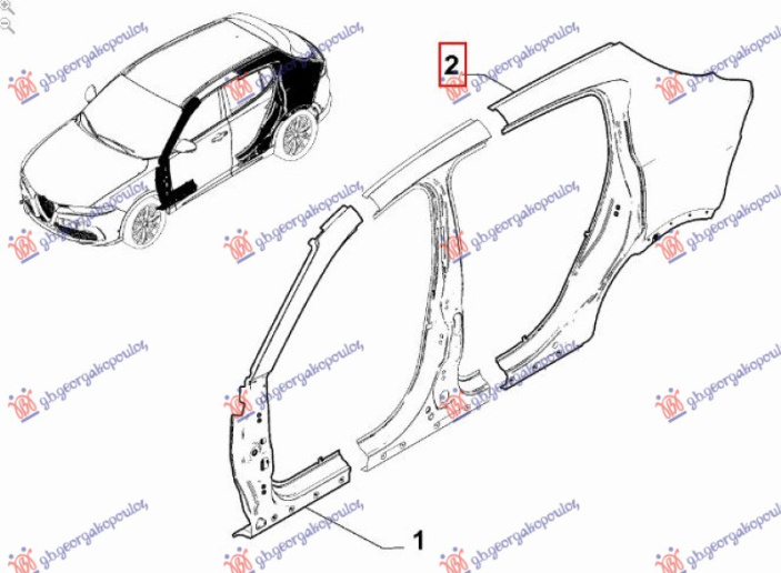 Krahu i pasëm (Origjinal)