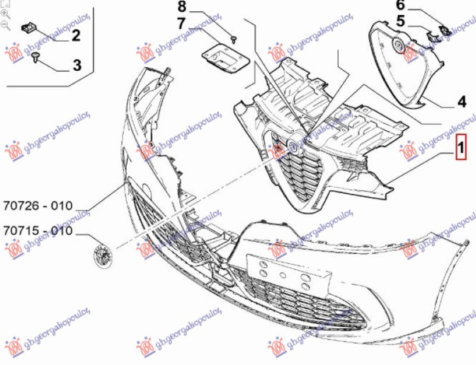 Maskë pvc/grilë (Origjinal)