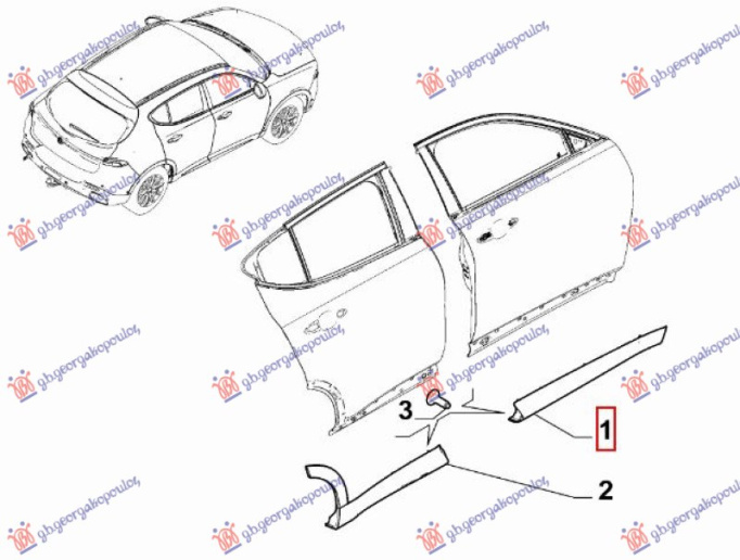 Shirit dera e përparme