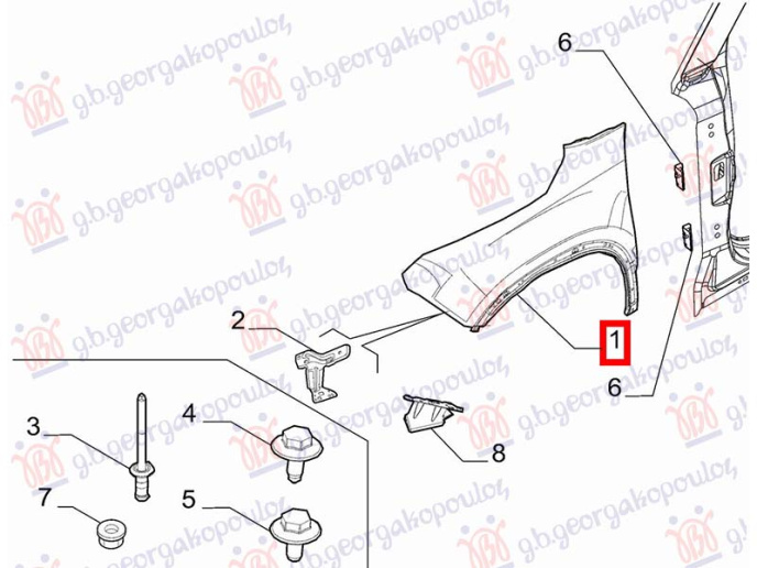 krahu e përparme (Origjinal)