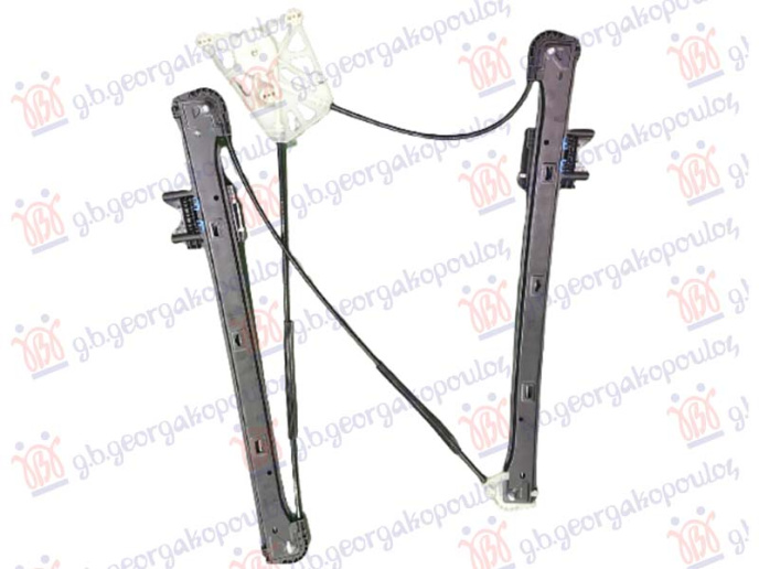 Ngritës/rregullator për dritaren e përparme elektrik (pa motor)