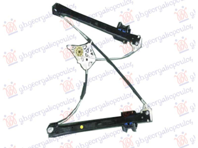 Ngritës/rregullator për dritaren e pasme elektrik (pa motor)