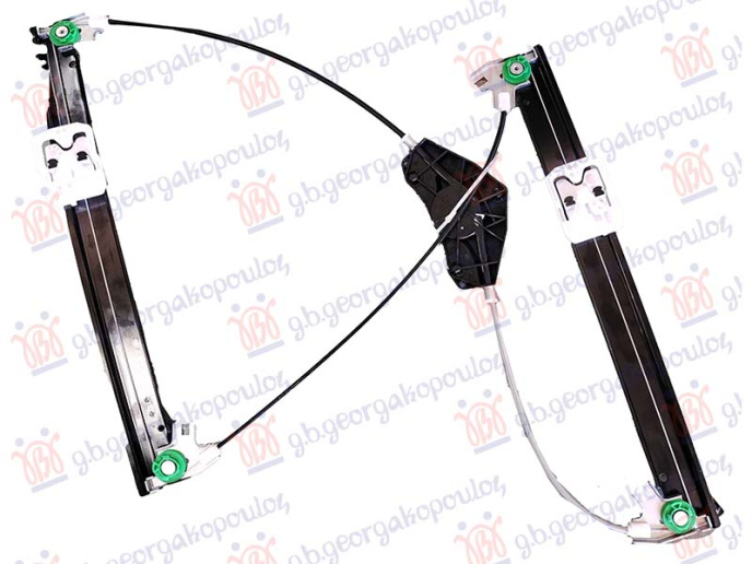 Ngritës/rregullator për dritaren e përparme elektrik (pa motor)