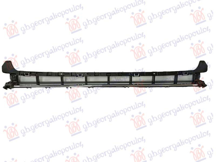 Grilë qendrore në parakolpin e përparme