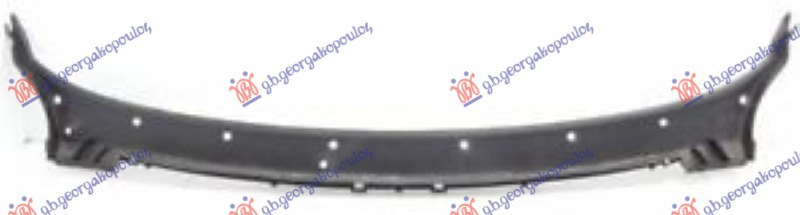 Maskë nën larësit e përparmë për dritare plastik