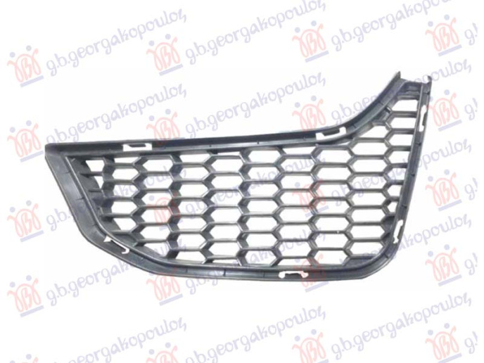 Grilë qendrore në parakolpin e përparme (M3)