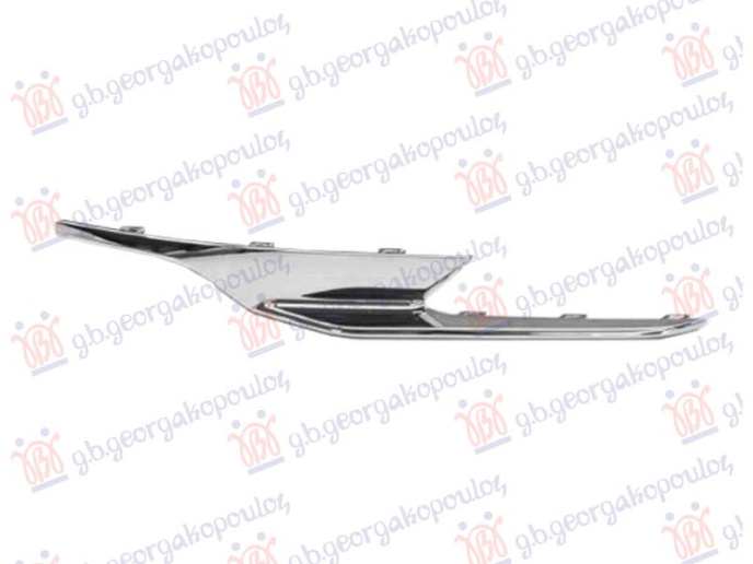 Shirit grilë e parakolpit të përparmë krom (luxury line)