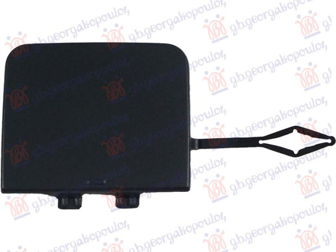 Kapak për çengel në parakolpin e pasëm (gati për ngjyrosje) M-SPORT