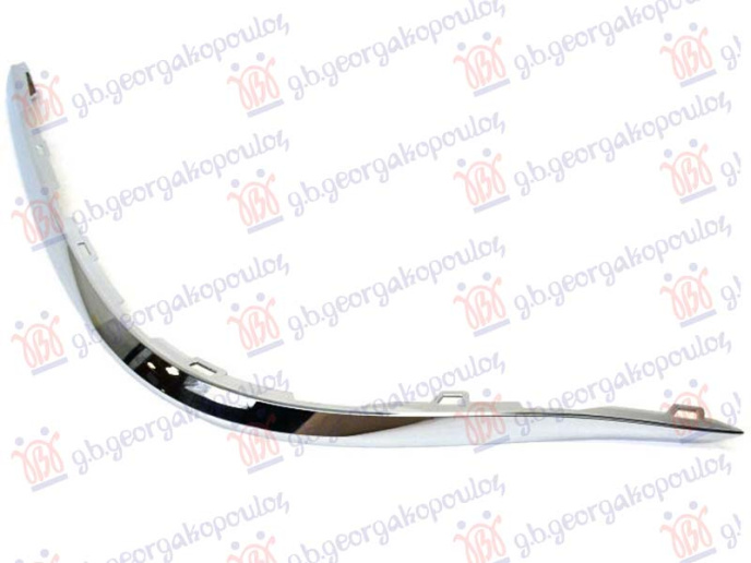 Shirit në parakolpin e pasëm krom