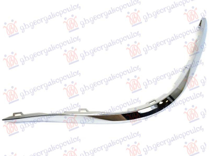 Shirit në parakolpin e pasëm krom