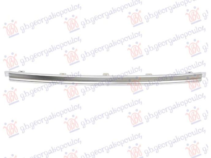 Spoiler i poshtëm në parakolpin e pasëm (pjesa e mesme)