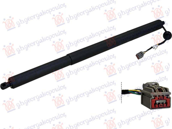 Amortizues (një) për derën e bagazhit elektrik