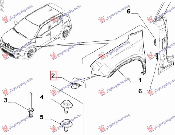 Kapës/mbajtës krahu i përparëm (Origjinal)