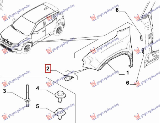 Kapës/mbajtës krahu i përparëm (Origjinal)