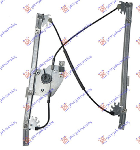 Ngritës/rregullator për dritaren e përparme elektrik (pa motor)