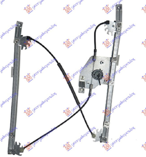 Ngritës/rregullator për dritaren e përparme elektrik (pa motor)