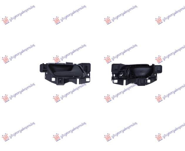 Dorezë e derës së përparme e brendshme e zezë