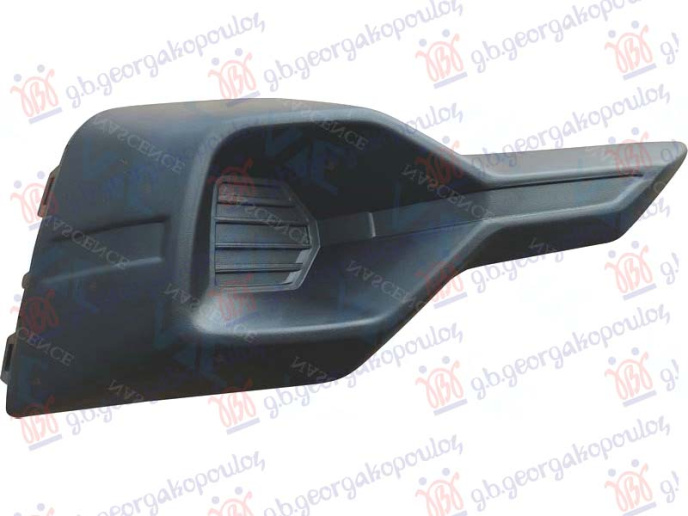 Grilë qendrore në parakolpin e përparme