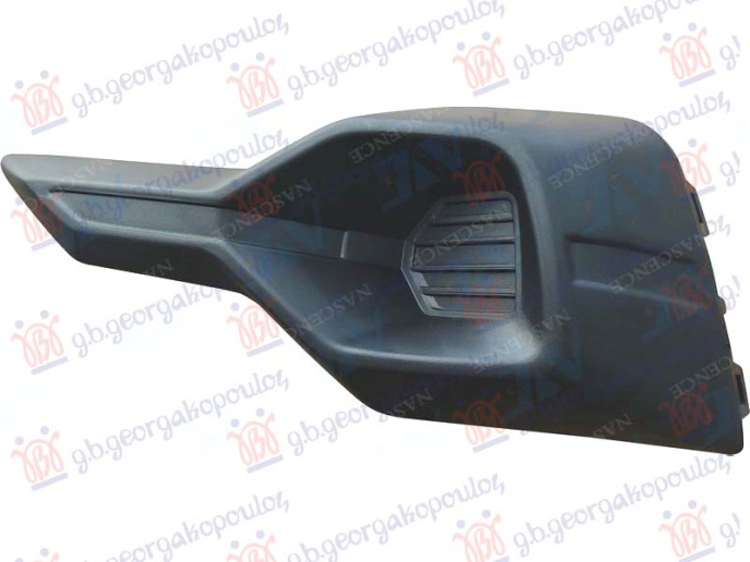 Grilë qendrore në parakolpin e përparme